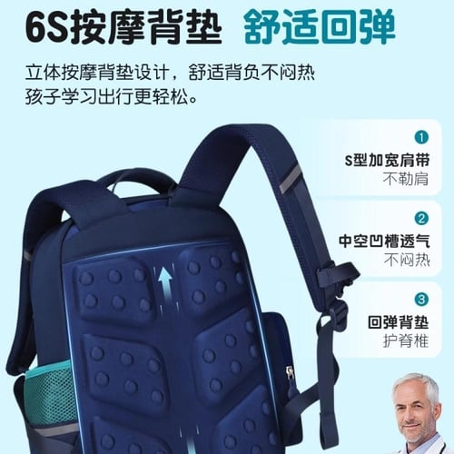 حقيبة مدرسية مع مقلمة Edison Kidsren's، حاصله على...