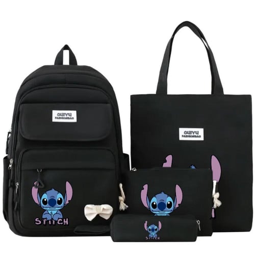 طقم حقائب ظهر مدرسية جديدة New school backpack set...