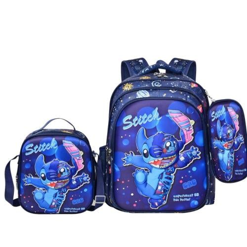 حقيبة مدرسية جديدة مجموعة من ثلاث قطع بعدة أشكال 2...