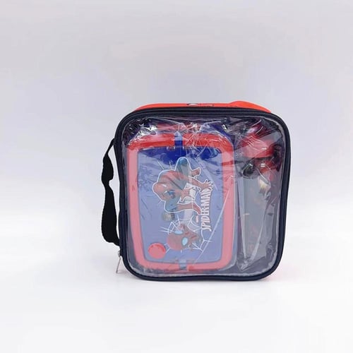 مجموعة حقيبة مع علبة طعام ومطارة ماء Lunchbox and...