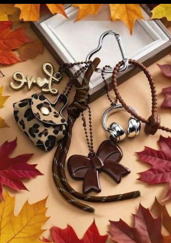 اكسسوارات حقائب انيقه لون بني