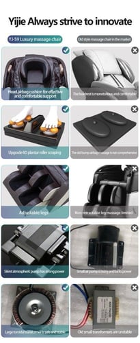 كرسي مساج 8D متعدد الوظائف ـ S9