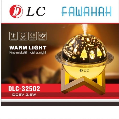 فواحة ومرطب هواء مضيئة DLC-32502
