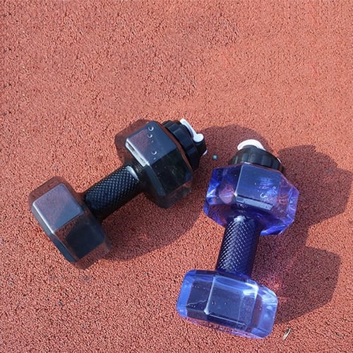 مطارة رياضية على شكل دمبل