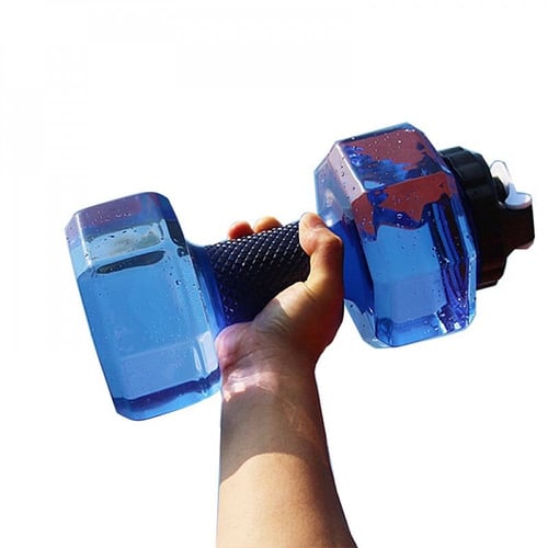 مطارة رياضية على شكل دمبل