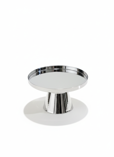 صينية تقديم استيل فاخره بقاعدة Cm20*9