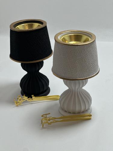 مبخره سراميك مميزة وفاخرة - اسود