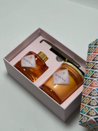 طقم فواحة اعواد وشمعه عطرية فاخرm