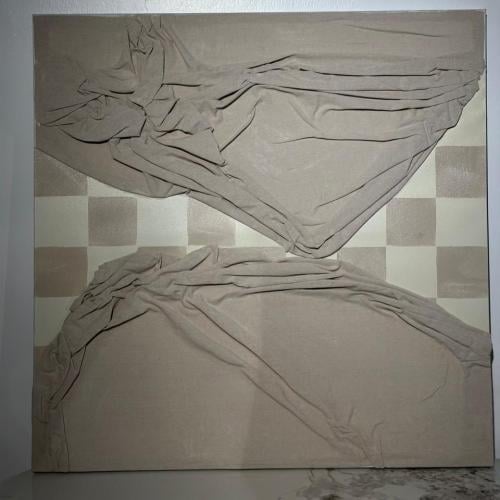 لوحه جدارية قماش 100*100