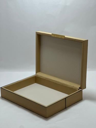 صندوق جلد تخزين مجوهرات 25*18