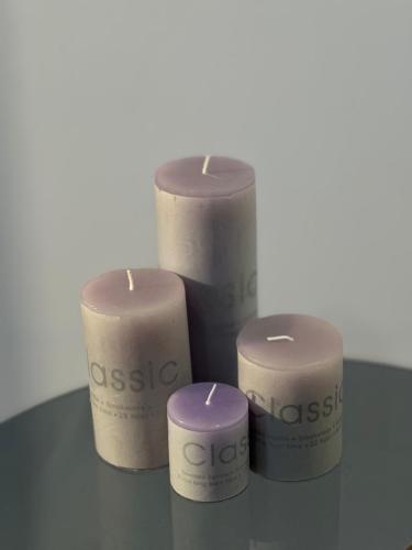 شمعه قطعة 10 سم - وسط