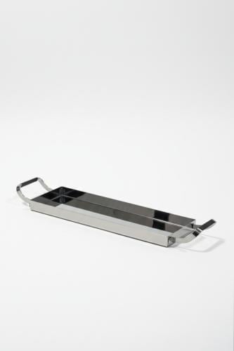 صينية استيل لتقديم المشروب الترحيبي