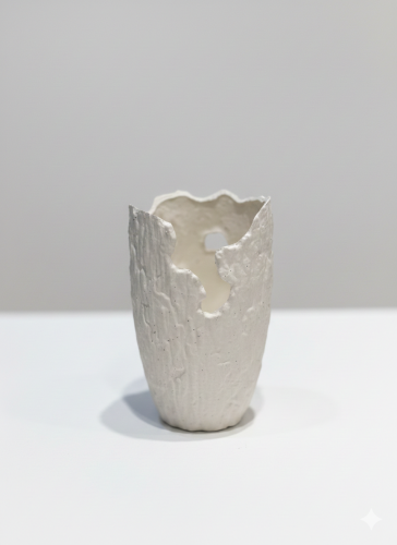 فازة سراميك 23cm