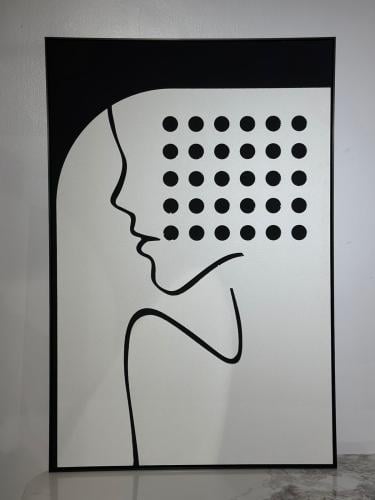 لوحه جدارية فايبر 120*80