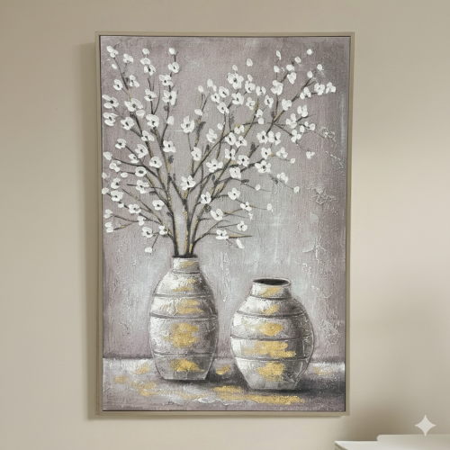 لوحة جدارية قماش بإطار خشب 120*80 سم