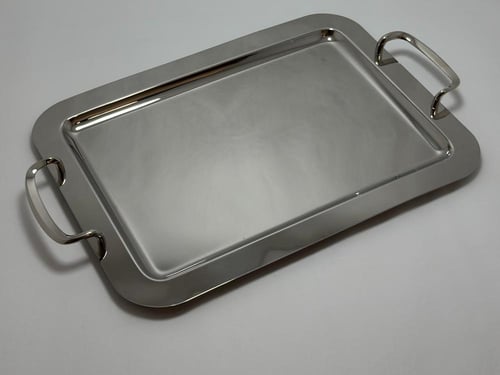 صينية تقديم قهوة ستانلس ستيل