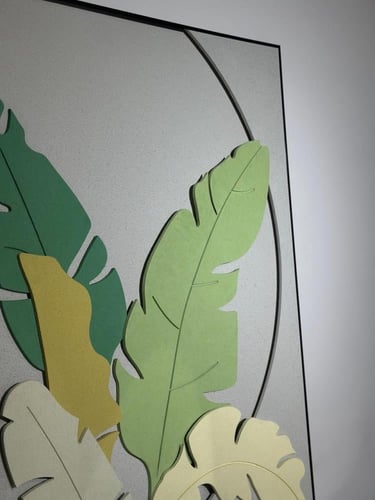 لوحه جدارية فايبر 120*80