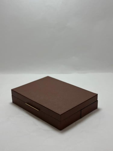 صندوق جلد تخزين مجوهرات29*22