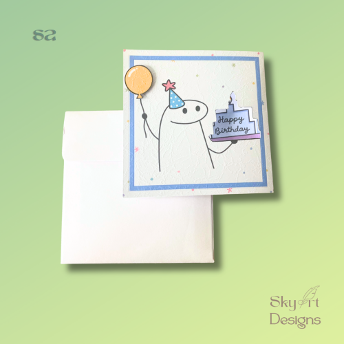 بطاقة عيدالميلاد Birthday Card - عدد 10 بطاقات