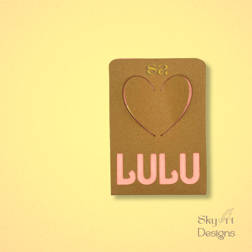 بطاقة جيب القلب الهدية (Gift Pocket - Heart Card) ️ - 10 بطاقات
