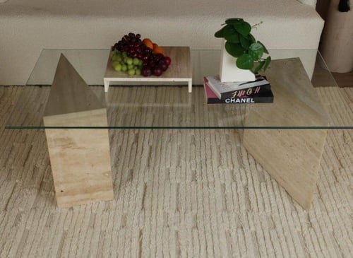 طاوله رخام ترافنتينيو