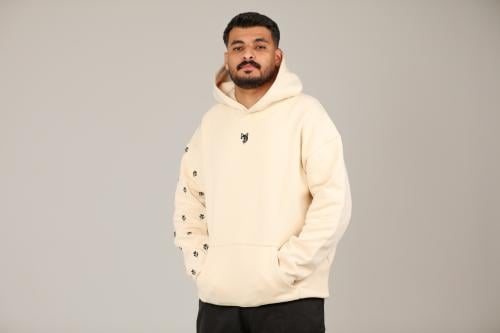Beige Hoodie