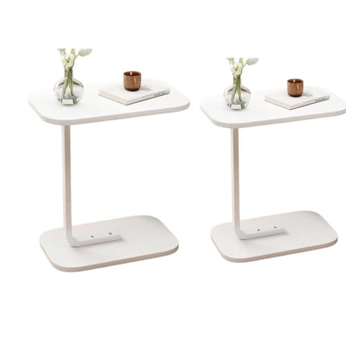 طقم طاولات خدمة مميز مقاس 45×28×60 عدد2 قطع بني