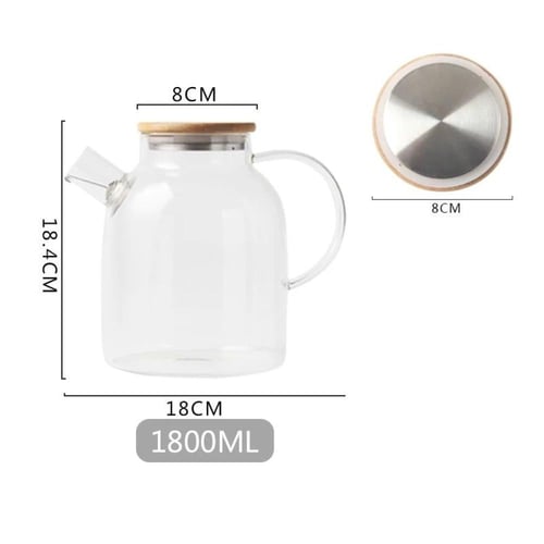 ابريق زجاج 1800 مل