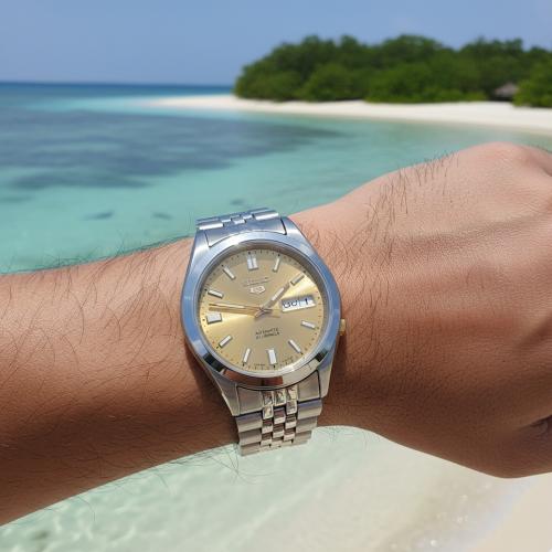 Seiko 5 Men's Rare Automatic SNKF69J | ساعة سيكو 5...