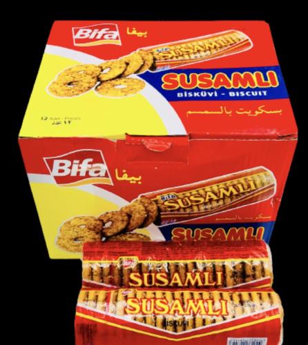 بسكويت سمسم القديم انتاج تركي (بيفا)12حبه كرتون