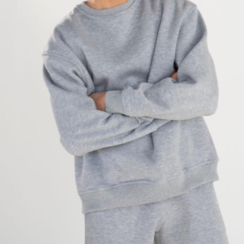 بلوفر رصاصي (رجالي-نسائي)