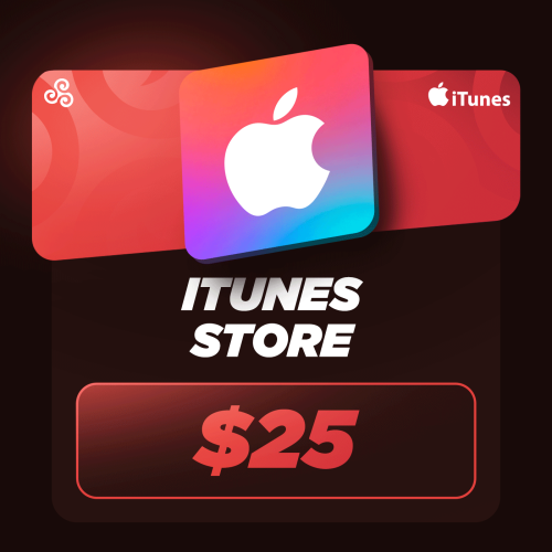 بطاقة iTunes أمريكي 25$ | Apple Gift Card US