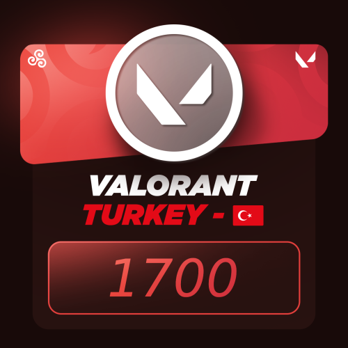 شحن فالورانت بوينت 1700 - ريجن تركي | Valorant