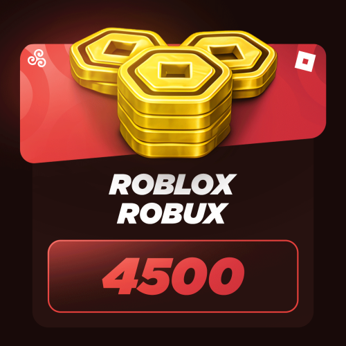 شراء 4500 روبوكس Roblox | تسليم فوري