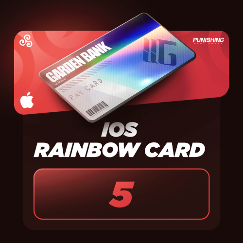 (iOS) 5 Rainbow Cards