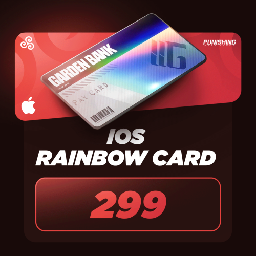 (iOS) 299 Rainbow Cards
