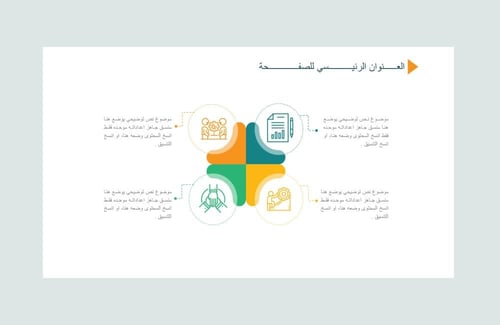 بكج قالب بوربوينت من 3 صفحات