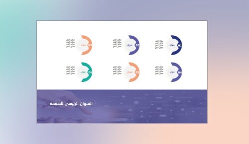 قالب بوربوينت جاهز صفحة واحدة