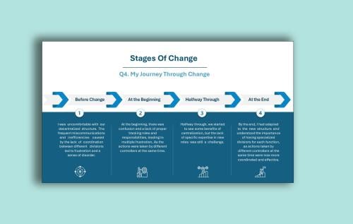 قالب بوربوينت انفوجرافيك باللغة الانجليزية