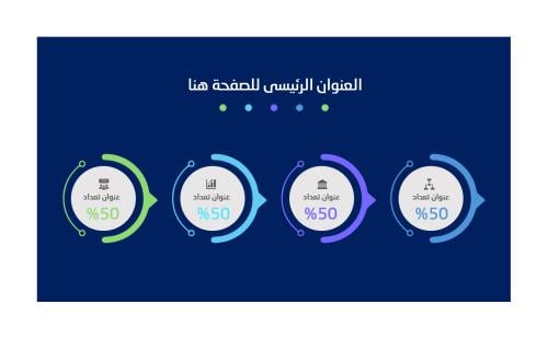 قالب بوربوينت صفحة واحدة