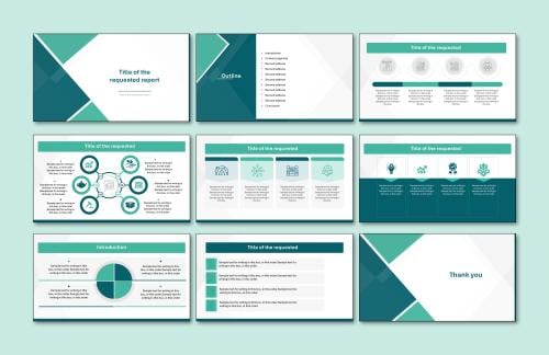 قالب بكج بوربوينت باللغة الانجليزية