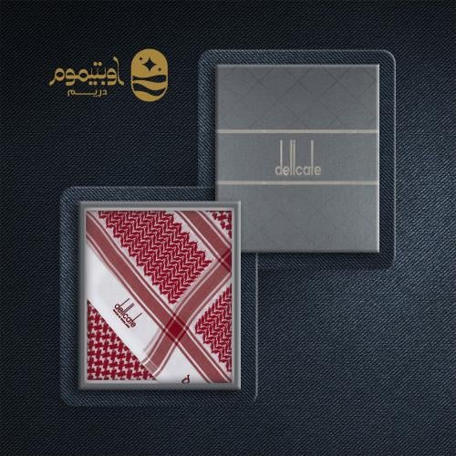 شماغ ديليكيت أحمر