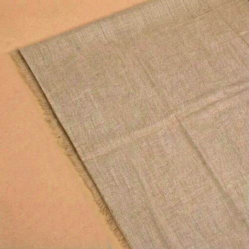 شال كشميري فل بشمينا يدوي - بيج فاتح