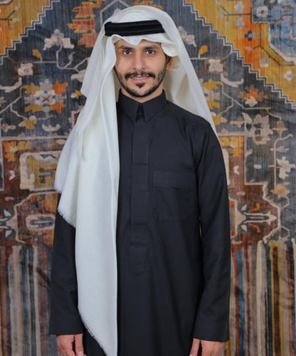 غترة كشميري صوف / ربع ترمة