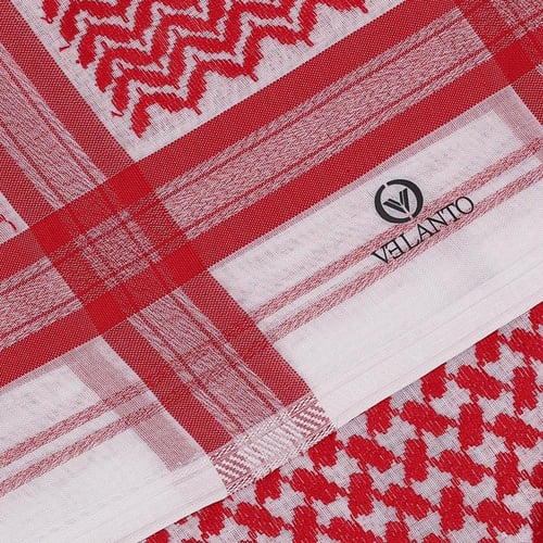 شماغين فلانتو (أحمر + أبيض )