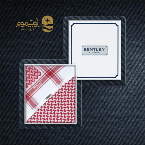 شماغ بنتلي احمر كلاسيك غامق دم الغزال B10 *