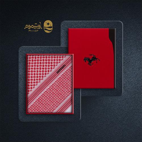 شماغ فيراري أحمر ايطالي FER-R