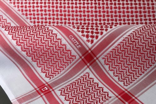 شماغ كاستل احمر كلاسيك