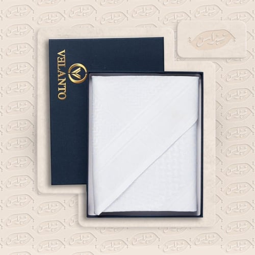 شماغ فلانتو أبيض VEALANTO - W1