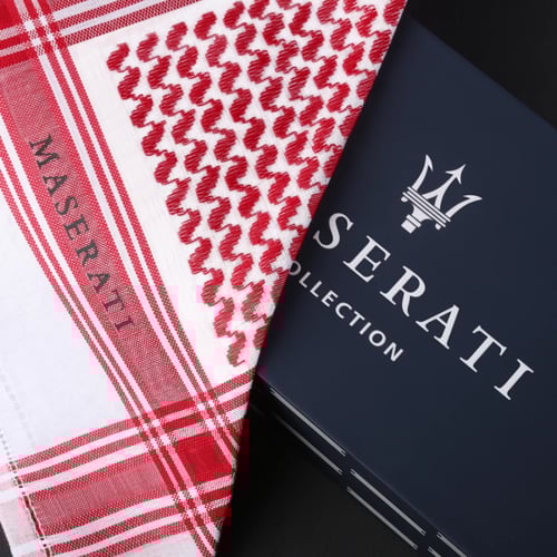 شماغ مازيراتي احمر MASE-R